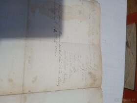Staré 1868 ručne písané dokumenty - 2