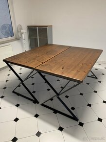 Dizajnové pracovné stoly masív - 2