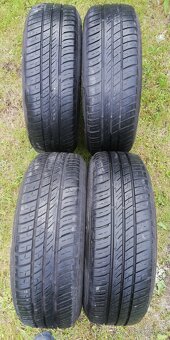 Kolesa - ALU DISKY 5x112 + Letné Pneu 195 65 R15 - 2