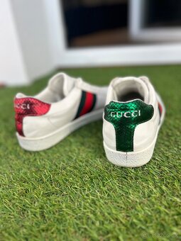 Tenisky gucci biele velkost 39 - 2