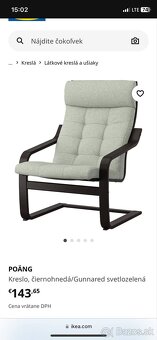 Kreslo Poang - Ikea - 2
