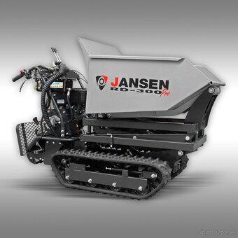 Minidumper JANSEN RD-300pro - výškové vyklápanie - 2