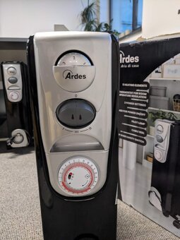 Olejový, elektrický radiátor s časovačom - 2