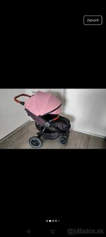 petite&mars Kočík športový Street+rose pink - 2