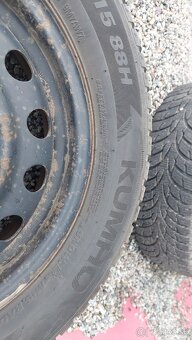Pneumatiky zimne Kumho 185/65 R15 88H z Hyunday i30 - 2