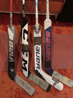 Dalšie brankárske hokejky - opravované, (vše kompozitky) - 2