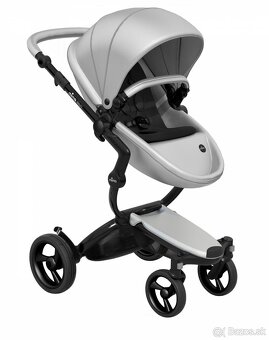 MIMA-XARI-BLACK, MIMA XARI kočík 3G Argento + podvozok black - 2