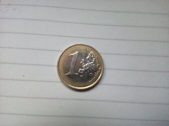 1 euro zberateľska minca - 2