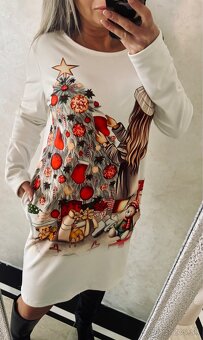 Damske jemnunke zimne šaty Happytree - 2