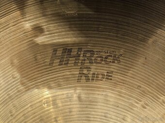 Predám Sabian HH 20" Rock Ride - 2