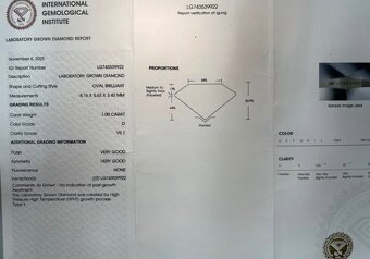 Zlatý prsteň s diamantom - 2