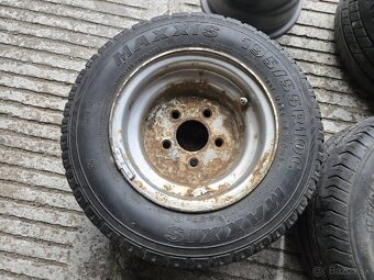 Kolesá na vozík 195/55R10 - 2