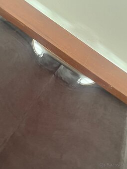 2ks dlhé šedé záclony - 2