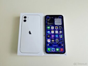 APPLE IPHONE 11 64GB WHITE ,ZDRAVIE BATERKY 100% - 2