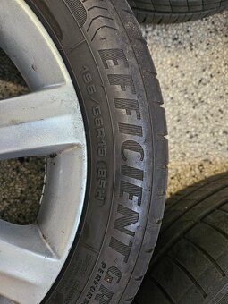 Predám letné pneumatiky Good Year 195/55 R15 (H85) - 2