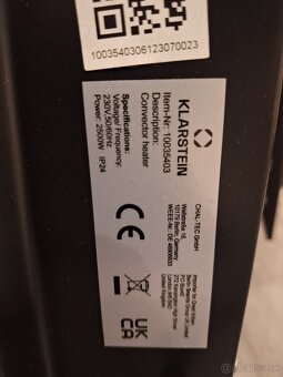 Bansin Smart konvektor, ohrievač - 2