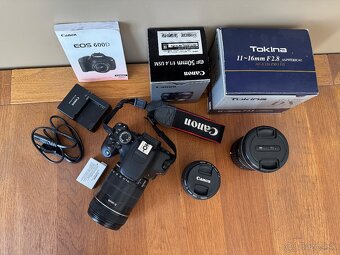 Canon EOS 600D + 3 objektívy - 2