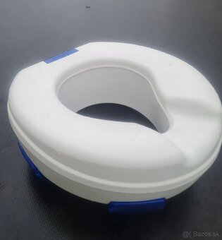 Vyvýšené toaletné sedadlo Clipper 10 cm - 2