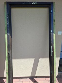 Exteriérové Vonkajšie Vchodové dvere 90×200 - 2