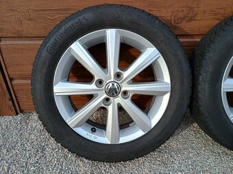 Zimná sada kolies originál VW UP, 4x100 R15 - 2
