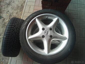 Eletrony R15 so zimnymi pneu na Ford fiesta - 2