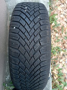 Plechové disky Mercedes 6.5x16 + zimné pneumatiky - 2