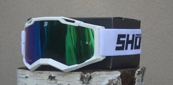 Okuliare SHOT biele zr.sklo modré - 2