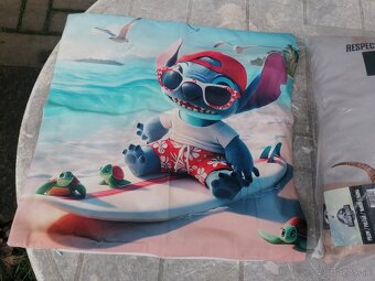 Predám obliečka- návlek na vankúš a vankúš Dinosaurus - 2