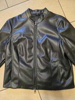Koženková bunda vel.44 - 2