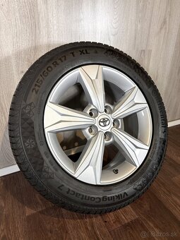 Toyota C-HR, Toyota Rav4 - orig.  ALU disky R17 - 2