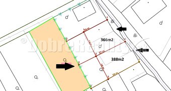 Široký pozemok 754m2 v pokojnej ulici v obci Tešedíkovo. - 2