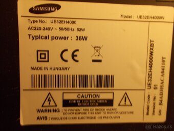 Predám televízor Samsung uhl.85 cm - 2