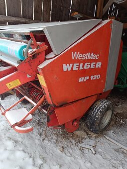 Predám balíkovač welger RP 120 - 2