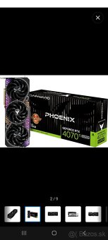 GAINWARD GeForce RTX 4070 Ti SUPER Phoenix GS 16 GB GDDR6X - 2