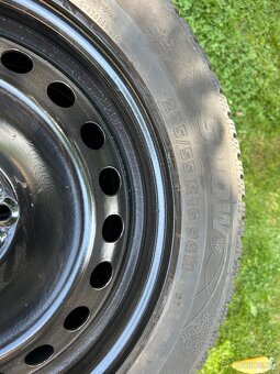 R16 Zimné pneu + plechové disky Ford - 2