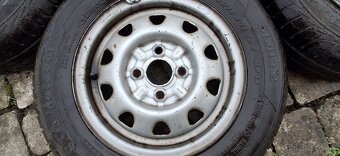 Plecháče 165/70 R13 + rezerva - 2