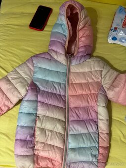 Prechodne a zimne bundy vel. 116-122 - 2