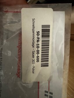 Sauer 303 montáž pre PULSAR - 2