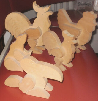 Drevene hracky,drevene auticko - 2