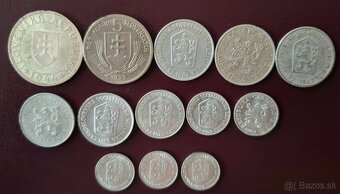 Československé mince,haliere . - 2