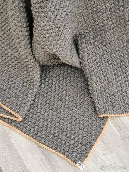 Rozkošná pletená deka pre bábätká - 2