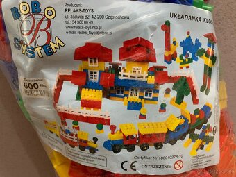 Lego skladačka 600 ks - 2