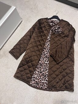 Hnedý dlhý kabát - 2