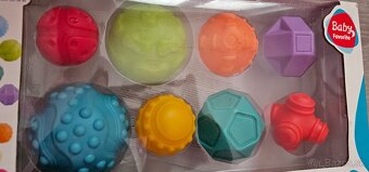 Senzorické loptičky - 8 ks - 2