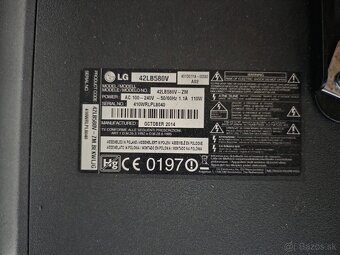 Predám televízor 106cm - 2