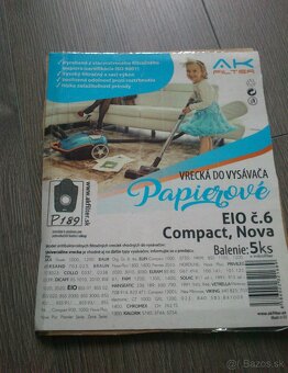 Vrecká do vysávača EIO - 2