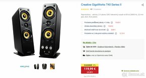 Repráky Creative GigaWorks T40 series II - 2