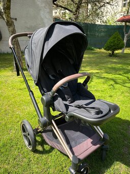 kočík CYBEX PLATINUM PRIAM s podvozkom ROSEGOLD. - 2
