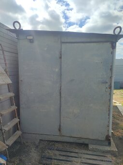 Plechová búda 2x4m - 2