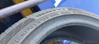 Predam letne pneu 2x 195/45R17 Continental - 2